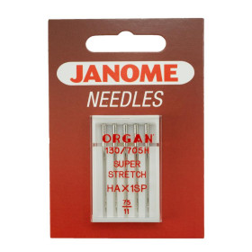 Igły JANOME do dzianin i stretchu z kulką kp. 5 szt. - 75