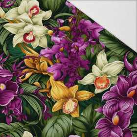 EXOTIC ORCHIDS WZ. 7 - Hydrofobowa dzianina drapana 