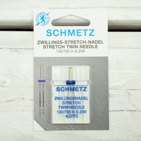 Igła Schmetz do stretchu - dwuigłowa/podwójna - 75/4,0