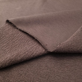 Gruba dzianina pętelkowa (P290) - ESPRESSO (D-246) 