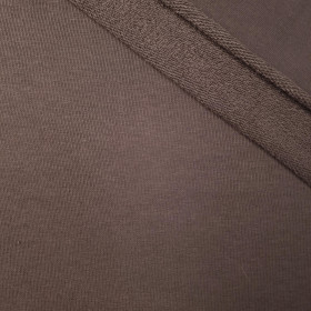 Gruba dzianina pętelkowa (P290) - ESPRESSO (D-246) 