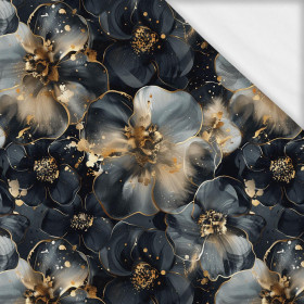 FLOWERS wz.58- single jersey z elastanem ITY