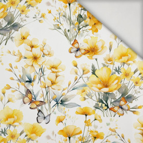 FLOWERS (BUTTER YELLOW) - Thermo lycra