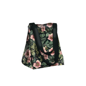 Torba XL z saszetką 2 w 1 - FLOWERS wz.19 - zestaw do uszycia