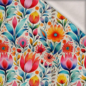 Folk Art wz.12 - dzianina drapana z elastanem ITY