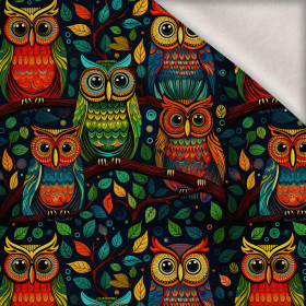 Folk Art wz.13 (OWL) - dzianina drapana z elastanem ITY