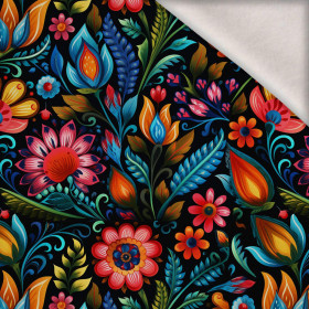 Folk Art wz.15 - dzianina drapana z elastanem ITY