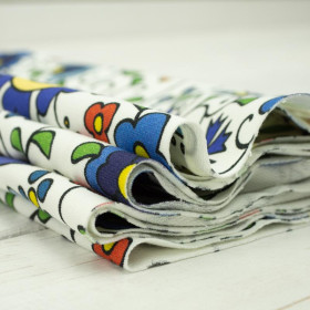 FOLK KASZUBSKI - dzianina pętelkowa