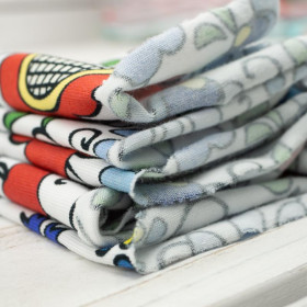 FOLK KASZUBSKI - Jersey wiskozowy WE210