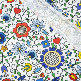 FOLK KASZUBSKI - Jersey wiskozowy WE210