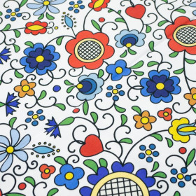 FOLK KASZUBSKI - Jersey wiskozowy WE210