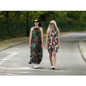 SUKIENKA "DALIA" MAXI - VINTAGE FLOWERS WZ. 15 - zestaw do uszycia 