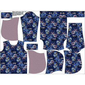 DZIECIĘCA BLUZA Z KAPTUREM (ALEX) - GOTHIC wz.7 - zestaw do uszycia