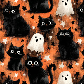 HALLOWEEN WZ. 36 - Tkanina na obrusy