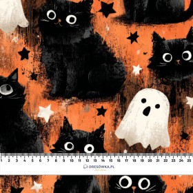 HALLOWEEN WZ. 36 - dzianina drapana z elastanem ITY