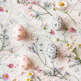 HAPPY EASTER WZ.12 - Tkanina na obrusy