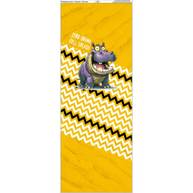 WORKOPLECAK - HIPOPOTAMUS MILO - zestaw do uszycia