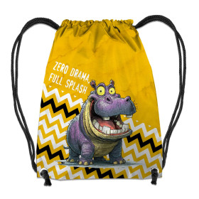 WORKOPLECAK - HIPOPOTAMUS MILO - zestaw do uszycia