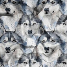 HUSKY DOG - Muślin bawełniany