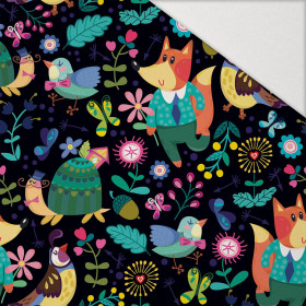 KOLOROWY BAL - Hydrofobowa dzianina drapana 