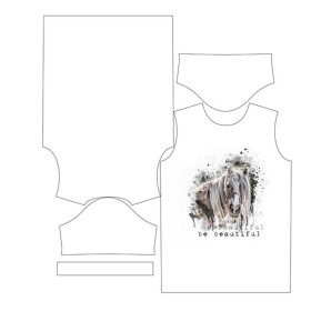 T-SHIRT DZIECIĘCY - BE BEAUTIFUL (BE YOURSELF) - single jersey