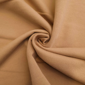 Gruba dzianina pętelkowa (P290) - KARMEL (D-10) 