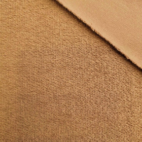 Gruba dzianina pętelkowa (P290) - KARMEL (D-10) 