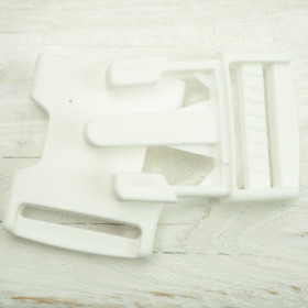 Klamra plastikowa P 30 mm - biała