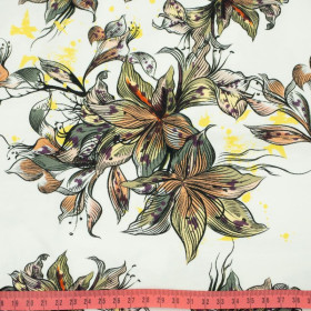 KWIAT WANILII - Jersey wiskozowy WE210