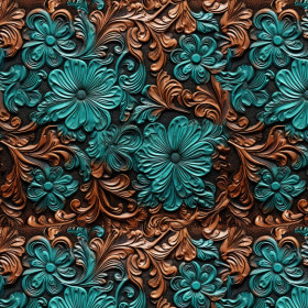 Leather Pattern wz.5 - dresówka pętelkowa