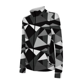 LÓD WZ. 2 / czarno - biały - dzianina pętelkowa z elastanem ITY