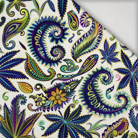 Hemp leaves WZ. 4 - lycra 300g