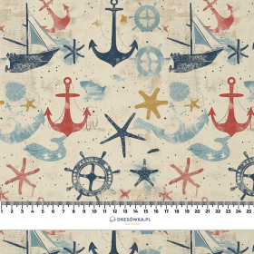 MARINE WZ. 2 - tkanina bawełniana