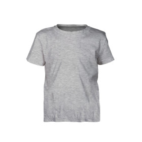 2-PACK - BASIC T-SHIRT DZIECIĘCY - JASNOSZARY (LIGHT GRAY) - zestaw do uszycia