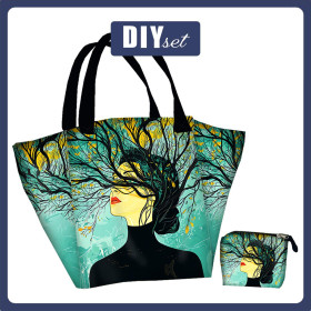 Torba XL z saszetką 2 w 1 - MINDSCAPE WZ.2 - zestaw do uszycia