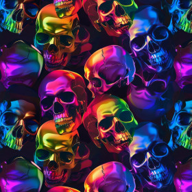 NEON SKULL WZ.1- Slub Weave