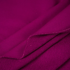 D-65 PURPUROWY - gruba dzianina pętelkowa 290g