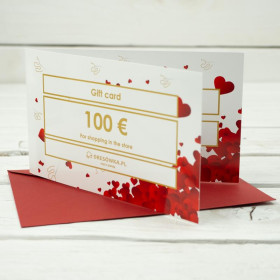 BON UPOMINKOWY - 100 EUR - EN