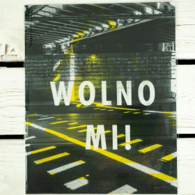 Aplikacja panelowa 19x24 cm - WOLNO MI