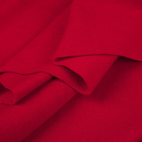 W-09 CZERWONY - dzianina wiskozowa single jersey 210g