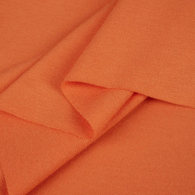 W-07 POMARAŃCZOWY - dzianina wiskozowa single jersey 210g