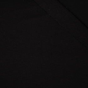 W-23 CZARNY - dzianina wiskozowa single jersey 210g