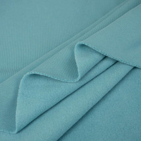 D-171 SKY BLUE - gruba dresówka drapana D300