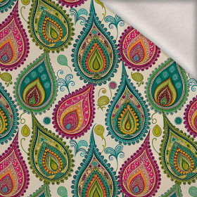 PAISLEY wz.11 - dzianina drapana z elastanem ITY