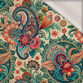 PAISLEY wz.19 - dzianina drapana z elastanem ITY
