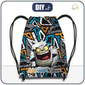 WORKOPLECAK - PANDA RUMBLE - zestaw do uszycia