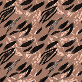 JUNGLE / Mocha Mousse  - tkanina wodoodporna