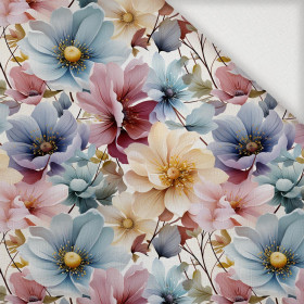 PASTEL FLOWERS WZ.13 - Tkanina na obrusy