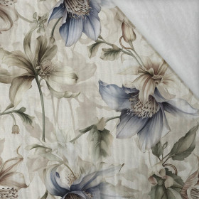 PASTEL FLOWERS WZ.5 - Muślin bawełniany