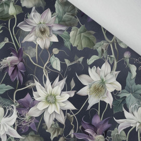 PASTEL FLOWERS WZ.6 - lekka dzianina drapana